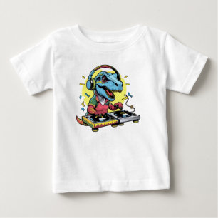 DJ Dinosaur Party T-Shirt