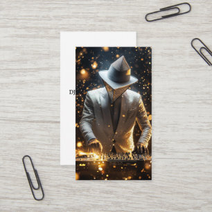 DJ Disc Jockey Electronic Business Card