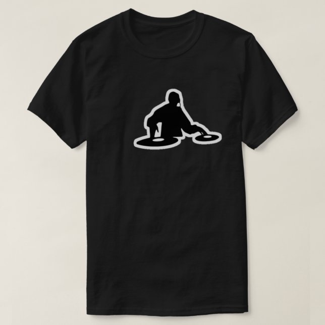 DJ Disc Jockey T-Shirt (Design Front)