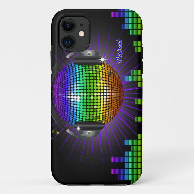 DJ Disco Music iPhone 5 Case (Back)