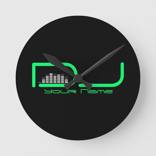 DJ Equalizer Wall Clock (Front)