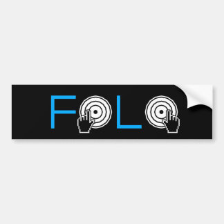 DJ FoLo Bumper Sticker