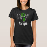 DJ For Life Green Microphone Headphones T-Shirt<br><div class="desc">DJ For Life Green Microphone Headphones</div>
