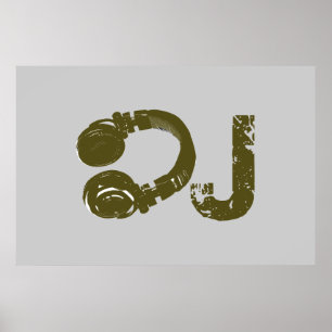 dj for walls, play the music poster