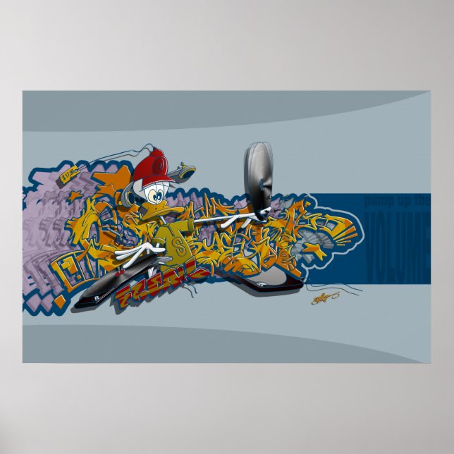 DJ freak out Poster (Front)