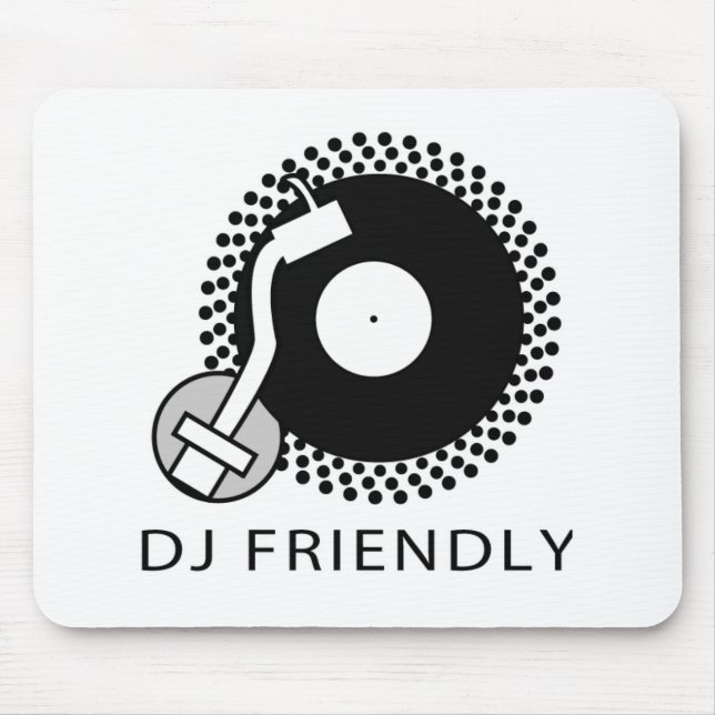 DJ Friendly Mouse Pad (Front)