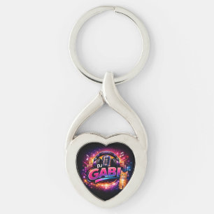 DJ GABI 2 KEYCHAIN