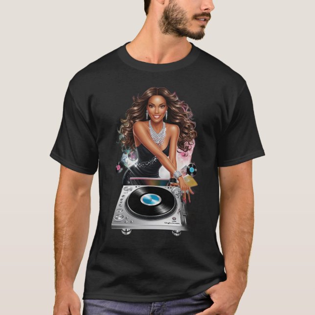 DJ Girl T-Shirt (Front)