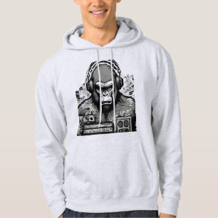 Dj Gorilla ape Hoodie