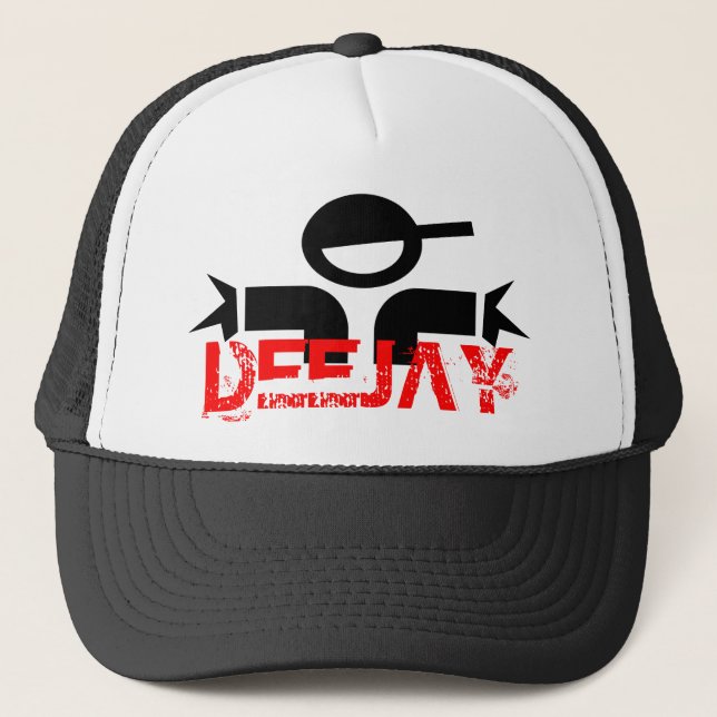 DJ hat - Disc jockey party cap (Front)