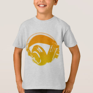 DJ Headphones - Music Disc Jockey DJing Loud T-Shirt
