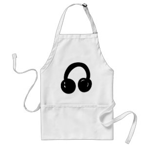dj headphones standard apron