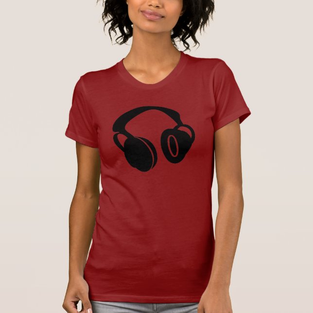 DJ Headphones T-Shirt (Front)