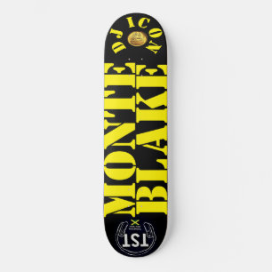 DJ ICON  MONTE BLAKE 8 1/4" Skateboard Deck