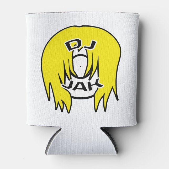 DJ JAK Classic Can Cooler (Front)