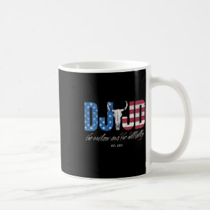Dj Jd Ridin With The Outlaw And Hillbilly Trump 20 Coffee Mug