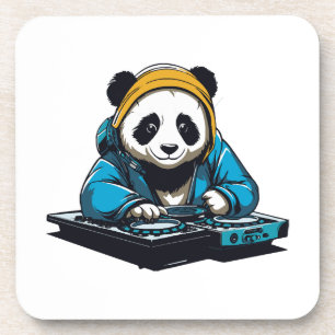DJ Kawaii Panda Coaster