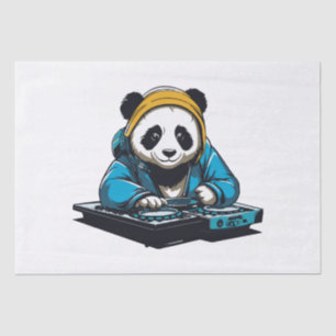 DJ Kawaii Panda Tissue Paper