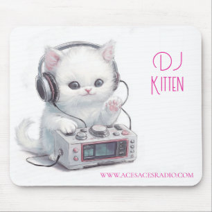 DJ Kitten Mouse Pad