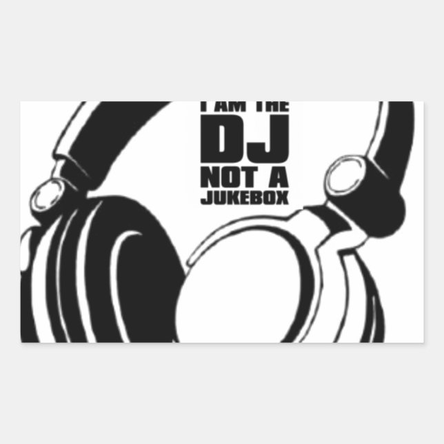 DJ KLASH-GEAR - DJ NO REQUESTS STICKER (Front)