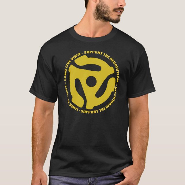 DJ - Long Live Vinyl T-Shirt (Front)