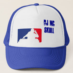DJ MC SKULL KIDS TRUCKER HAT
