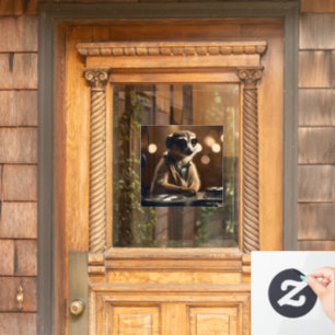 DJ Meerkat: Spinning Tracks in the Savanna, Window Cling