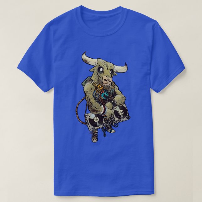 DJ Minotaur T-Shirt (Design Front)