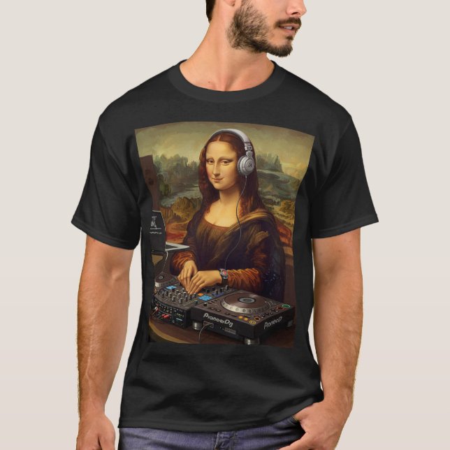 DJ Mona Lisa T-Shirt (Front)