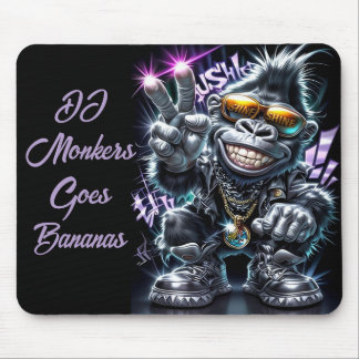 DJ Monkers Mouse Pad