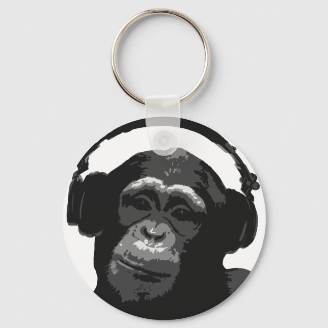 DJ MONKEY KEYCHAIN (Front)