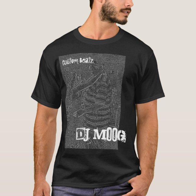 DJ MOoG, Custom Beatz Tee (Front)