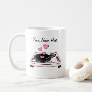 DJ Mug Mug Mug Personnalisé Musicien Lover