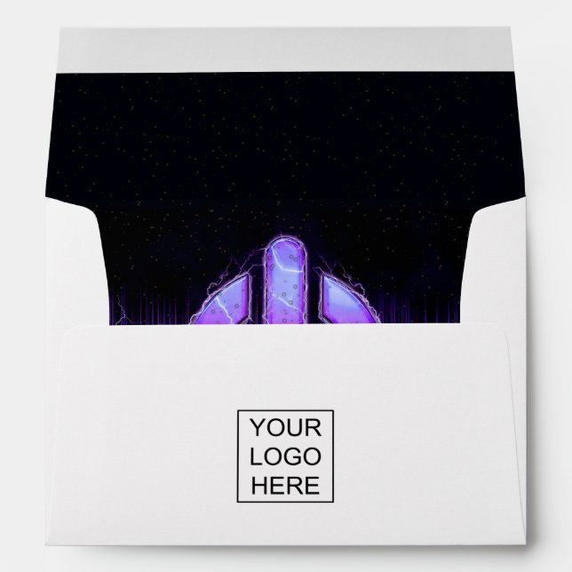 DJ Music and Dance Gig Envelope (Back (Bottom))