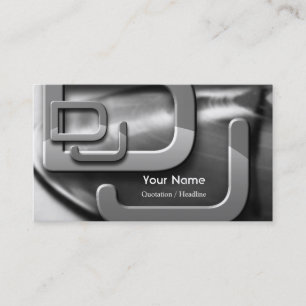 DJ Music Business Card