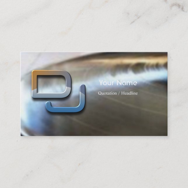 DJ Music Business Card (Front)