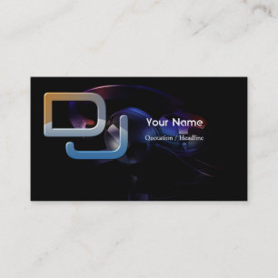 DJ Music Business Card