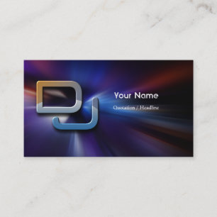 DJ Music Business Card
