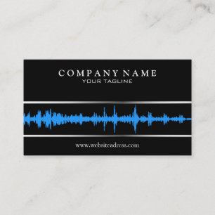 DJ/Music Business Card Template