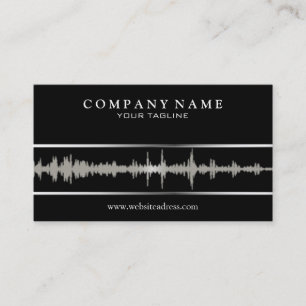 DJ/Music Business Card Template
