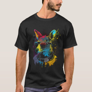 Dj Music Music Fan Kangaroo Party Party Outfit Hob T-Shirt