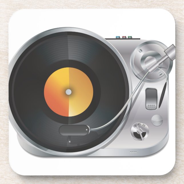 DJ Music Player Coaster (Front)