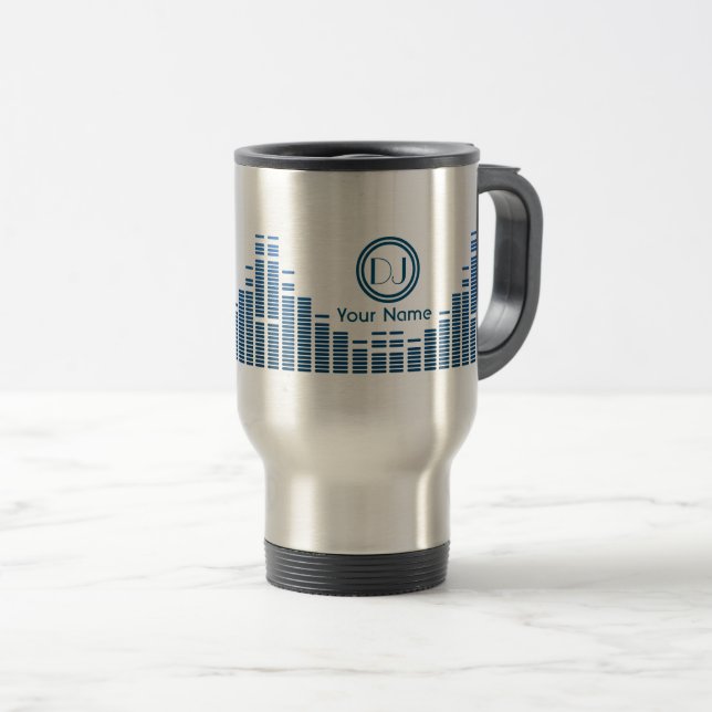 Dj musician mug personalized (Front Right)
