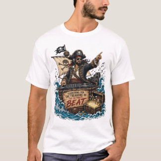 DJ Pirate Captain T-Shirt