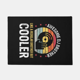DJ Player Brother Funny Disc Jockey Wedding Party Doormat