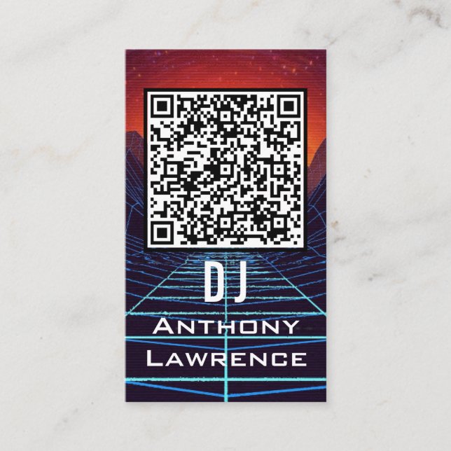 DJ professionnels Night Club Carte de visite (Devant)