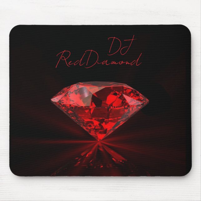 DJ RedDiamond Mouse Pad (Front)