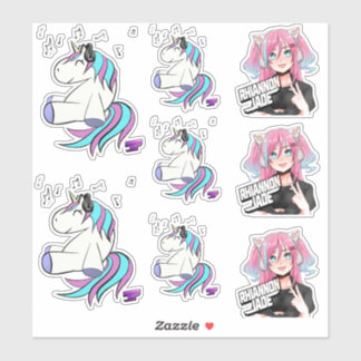 DJ Rhiannon Jade logo pack vinyl sticker/decal