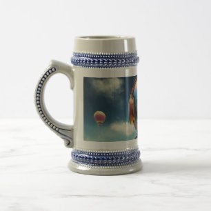 DJ Robot Mug - Futuristic Mixing Console Design
