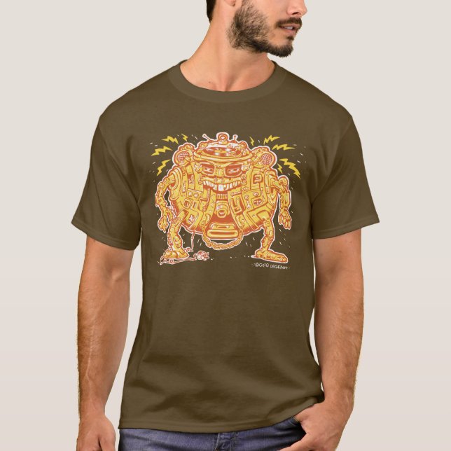 DJ Robot T-Shirt (Front)